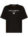 Dg Essentials Logo-Embroidered T-Shirt