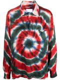 Tie-Dye Swirl-Print Shirt