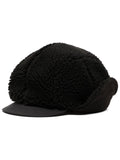 Shearling Drawstring-Fastening Cap