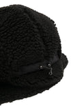 Shearling Drawstring-Fastening Cap