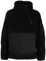 Textured Panelled Sweatshirt