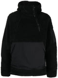 Textured Panelled Sweatshirt