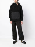Textured Panelled Sweatshirt