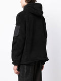 Textured Panelled Sweatshirt