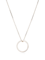 Thin-Band Pendant Necklace