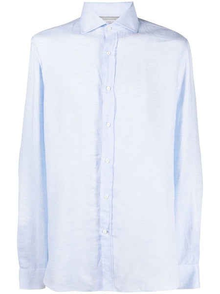 Button-Up Long-Sleeve Shirt