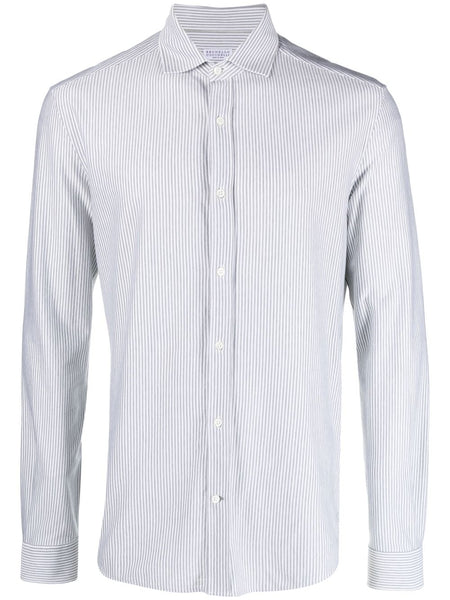 Striped Long-Sleeve Shirt
