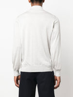 Striped Fine Knit Polo Shirt