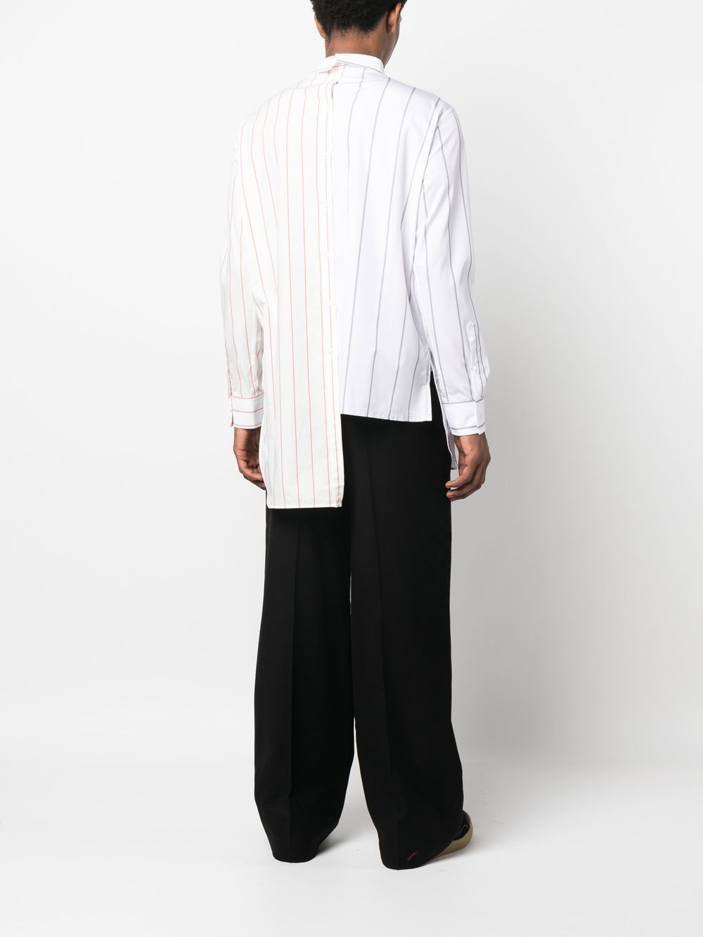 Two-Tone Pinstripe Shirt