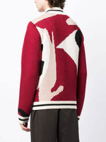 Striped Detail Knitted Sweatshirt