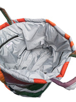 Abstract-Pattern Padded Tote Bag