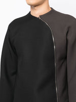 Zip-Detail Sweatshirt