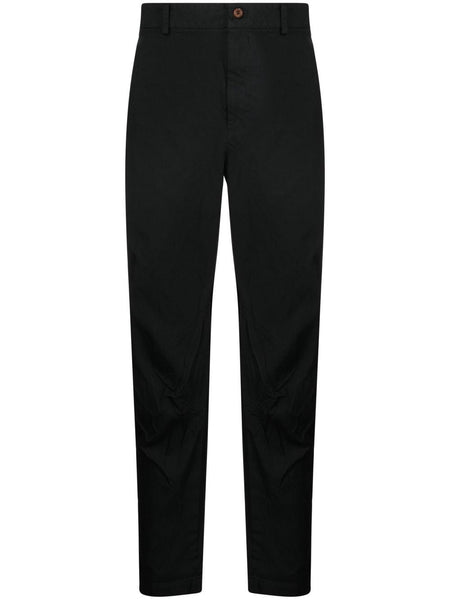 Mid-Rise Cropped Trousers