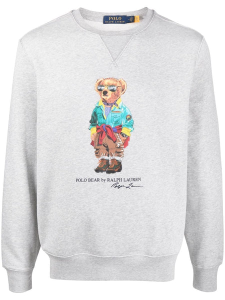 Polo Bear-Print Sweatshirt