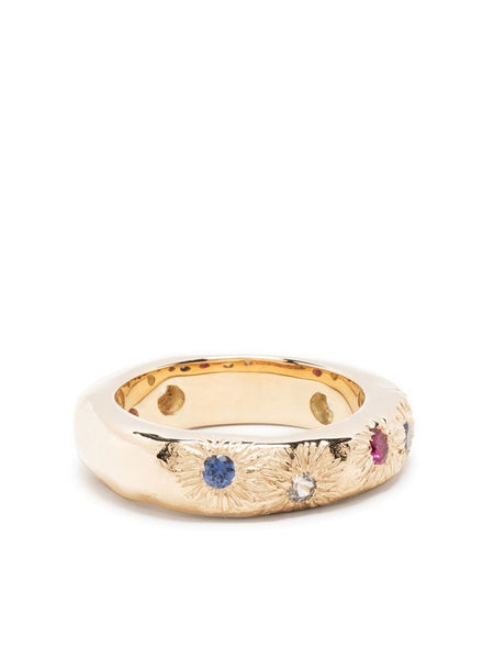 9Kt Yellow Gold Mycorrhizal Ring