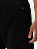 Embroidered-Logo Fleece Track Pants