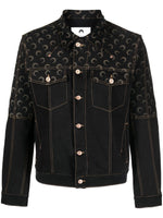 Moon-Print Denim Jacket