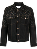 Moon-Print Denim Jacket