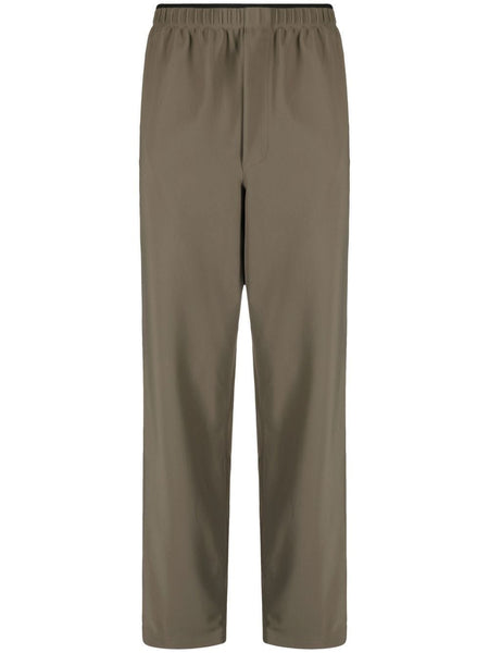 Mid Rise Straight Leg Trousers