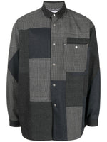 Checked Button-Up Jacket