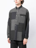 Checked Button-Up Jacket