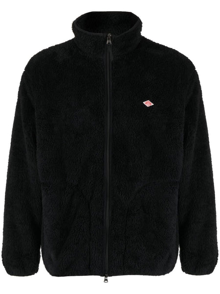 Logo Patch Fleece Jacket