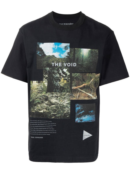 Photo-Print Short-Sleeved T-Shirt