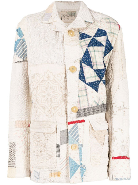 Patchwork-Design Jacket