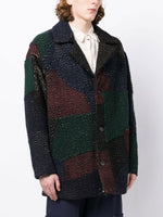 Jacob Patchwork Wool Coat