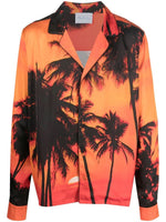 Graphic-Print Long-Sleeve Shirt