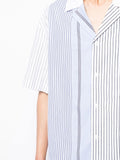 Short-Sleeve Striped Shirt