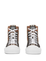 Vintage Check Lace-Up Sneakers