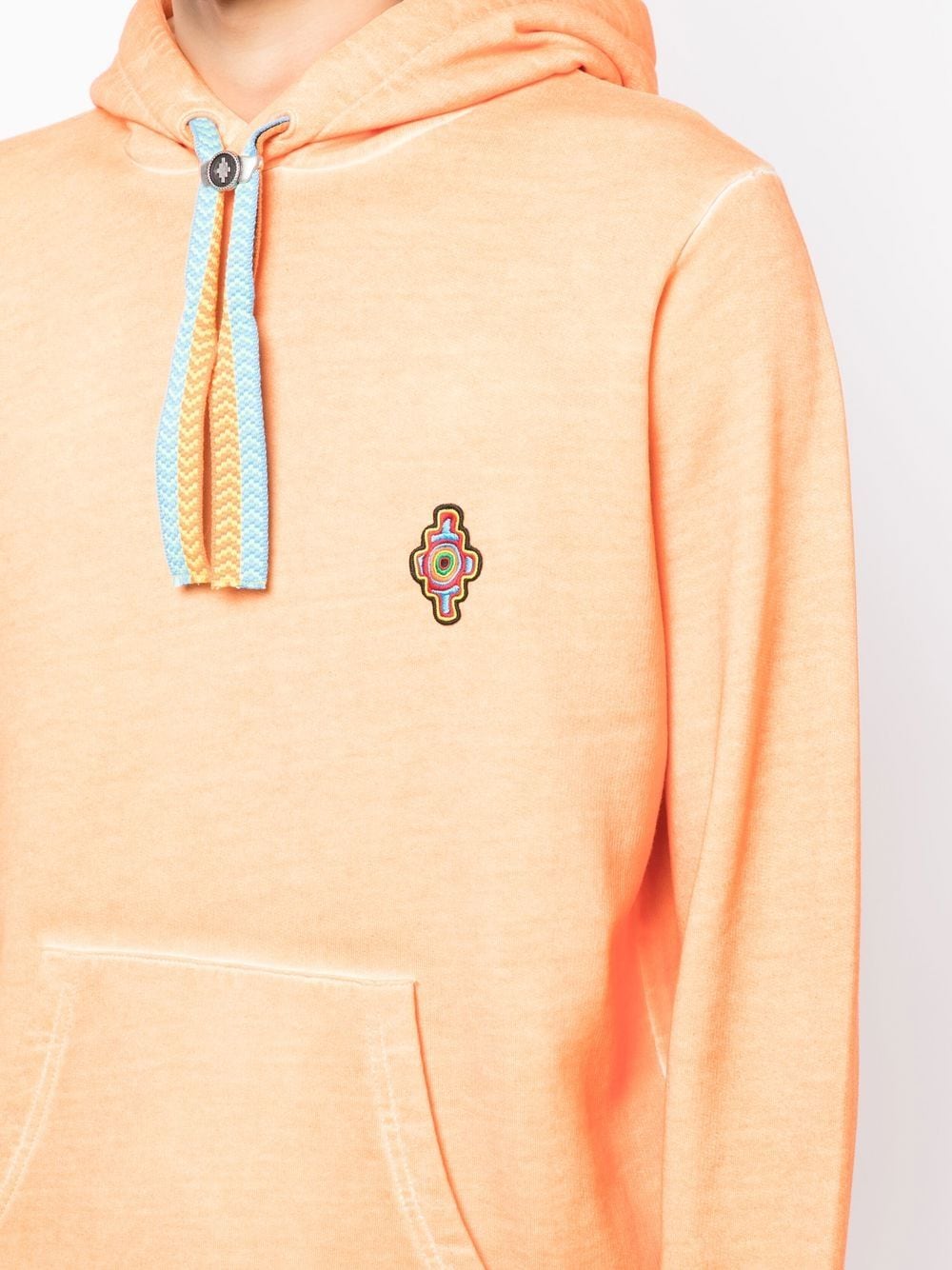 Embroidered-Logo Hoodie