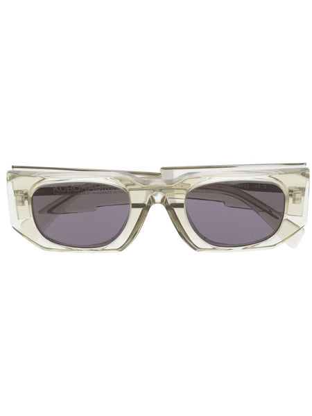 U8 Rectangle-Frame Tinted Sunglasses