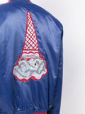 Satin-Finish Bomber Jacket