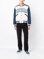 Logo-Embroidered Varsity Jacket