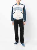 Logo-Embroidered Varsity Jacket
