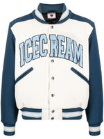 Logo-Embroidered Varsity Jacket