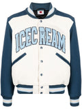 Logo-Embroidered Varsity Jacket