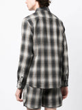 Check-Pattern Long-Sleeve Shirt