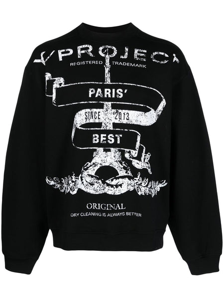 Paris' Best Logo-Print Sweatshirt