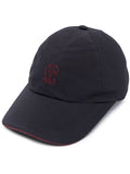 Logo-Embroidered Adjustable-Strap Cap