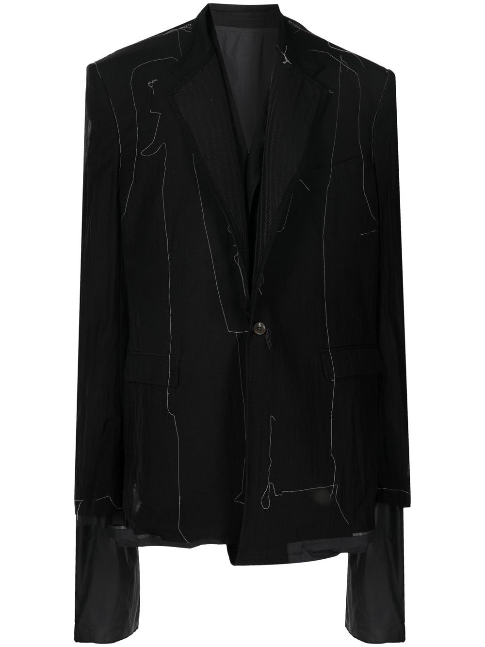Reversible Oversized Blazer