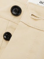 Buttoned Chino Shorts