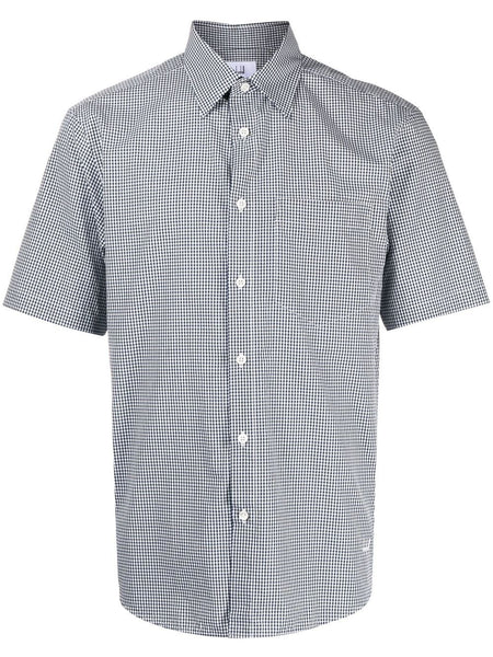 Gingham-Check Short-Sleeve Shirt
