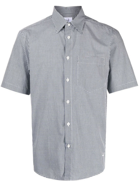 Gingham-Check Short-Sleeve Shirt