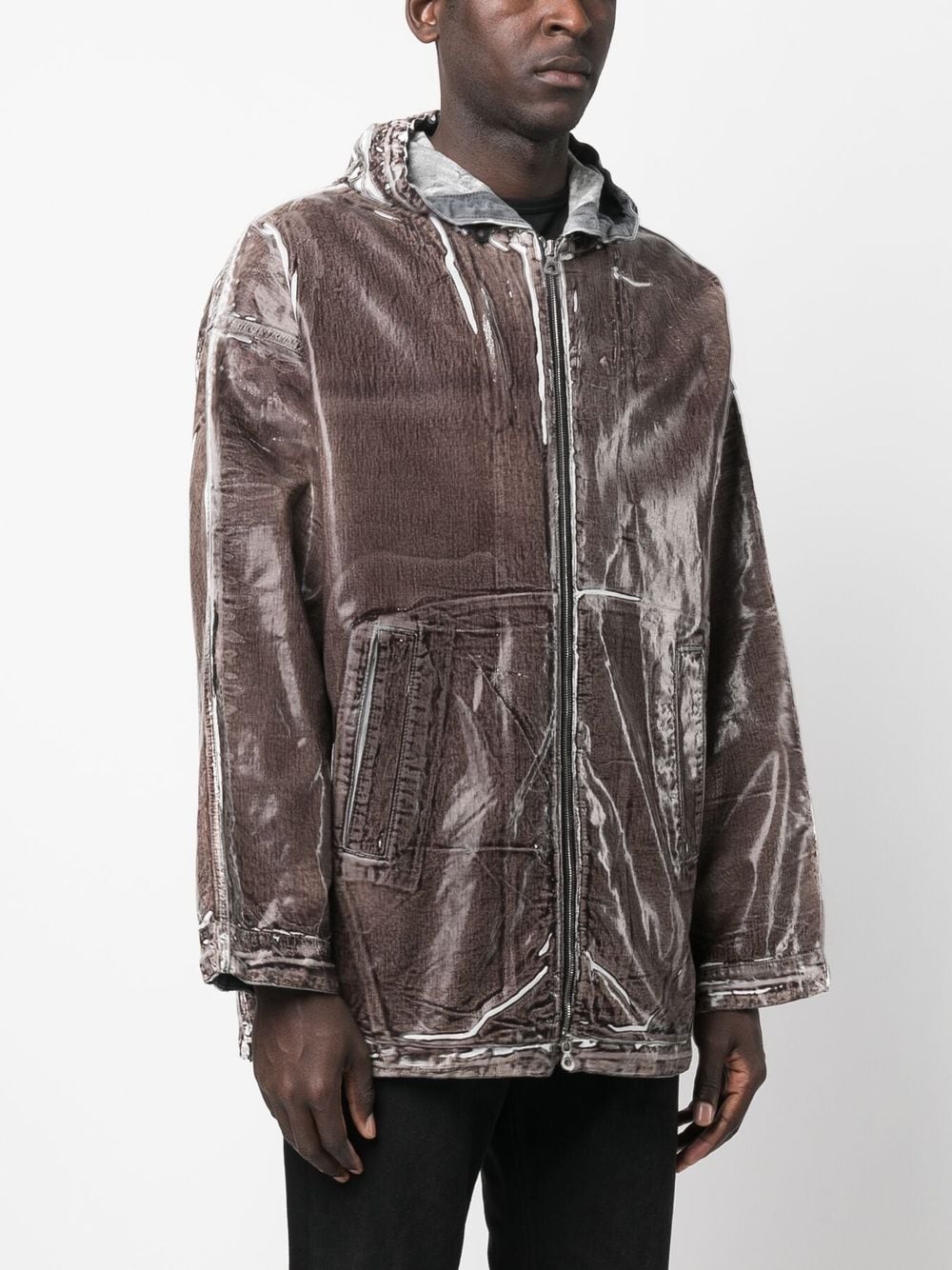 Coated Denim Jacket