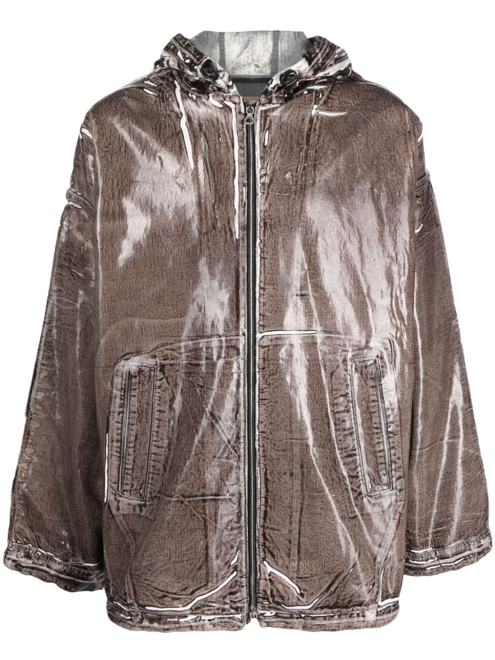 Coated Denim Jacket