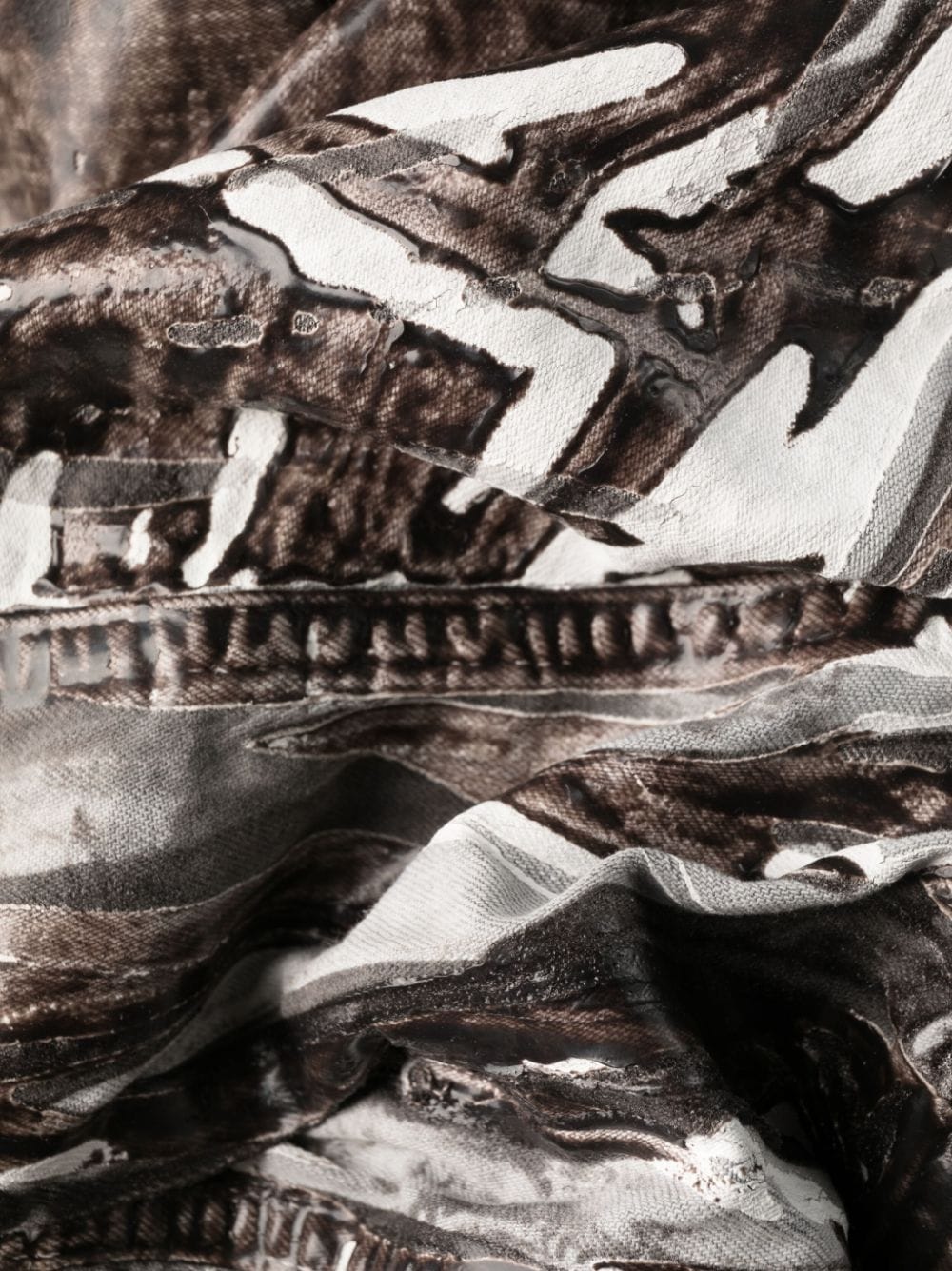 Coated Denim Jacket