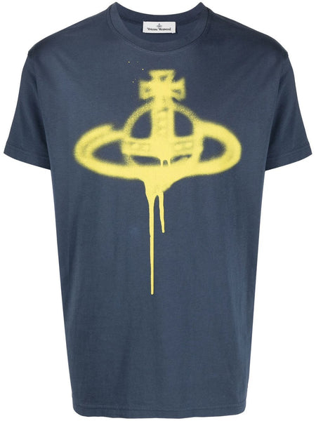 Orb Spray-Print T-Shirt